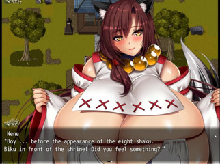 Cumming Gaming: 大奶子 Youkai Busters - 让我们玩没有评论 [成人动漫游戏色情] 第3集 Neko 可爱的女孩与巨大的胸部打手枪