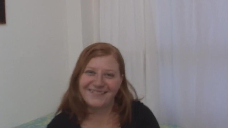 Real Home Made: Fat redhead girl gets fucked and filmed