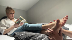 Czech Ladies: I Enjoy a Foot Massage and Relax with a Book