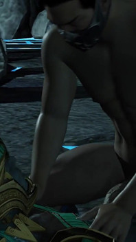 Lustvolle Kombat 3 - Kotal Kahn XXX Sub-zero Szene