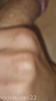 A Virgin Ass Covered in Cum From a Huge Cock After a Hot Fuck!
