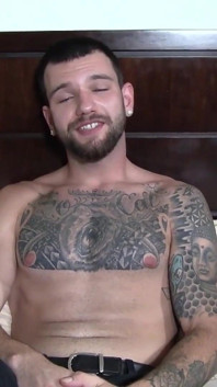 Nervous Teen Lets Creeper Nut All Over Him Bareback
