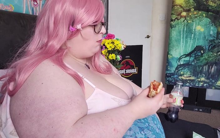 SSBBW Lady Brads: Růžovovlasá bohyně a hoda z metra