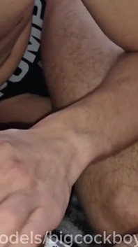 Loud Gay Man Moans and Screams From Orgasm in Cum