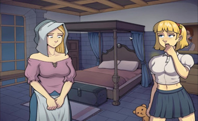 Hentai World: Chasseur de sorcières, theesome 2, pipe blonde