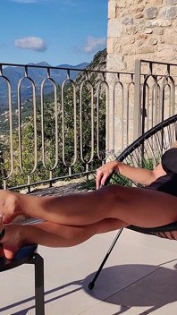 Relaxace na řecké terase
