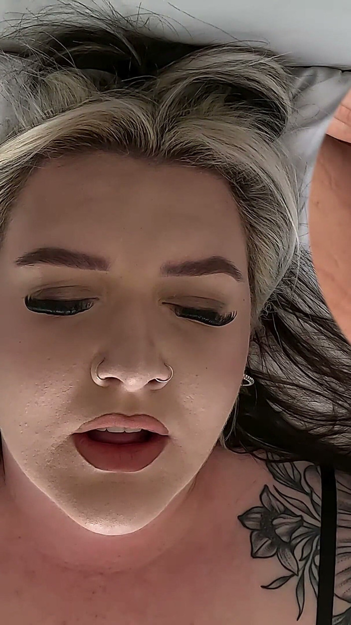 Bearded Buddha: Tattooed BBW Solo Masturbation Georgie Winters Wand and Dildo Real...