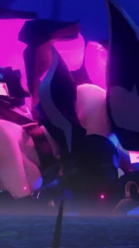 Captain Beidou From Genshin Impact Gets Fucked by a Stone Riftwolf Doggystyle Face Down Ass up