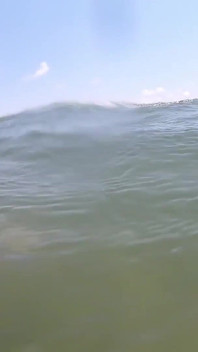 We Got Caught! My Teacher Handjobs My Cock Underwater on Nude Beach Public Sex