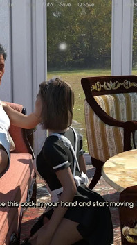 Een leven dat de moeite waard is om te leven: man stuurt zijn vrouw om de buurvrouw af te trekken in dienstmeisje-uniform - aflevering 18