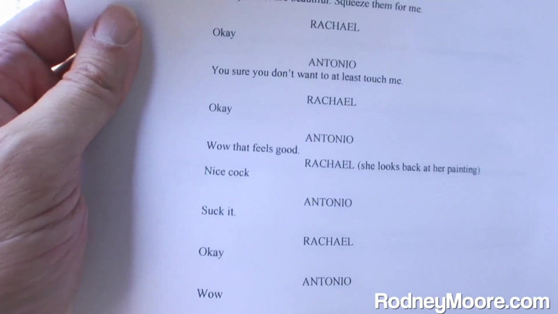 Rodney Moore: Aughties emo girl swallows vintage porn