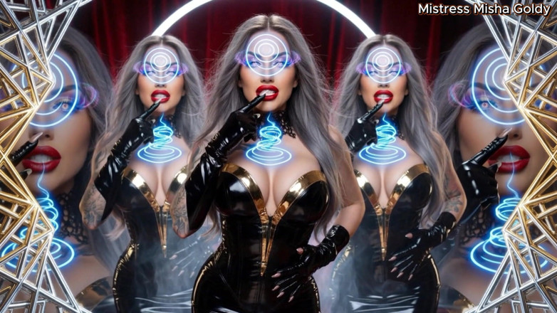 Goddess Misha Goldy: Nu pot spune Nu, curvă. Îți place să fii speriat - mângâie și înghite...