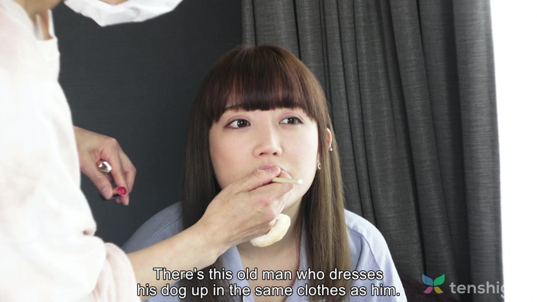 Tenshigao Backstage: Nagisa Katagiri di belakang panggung