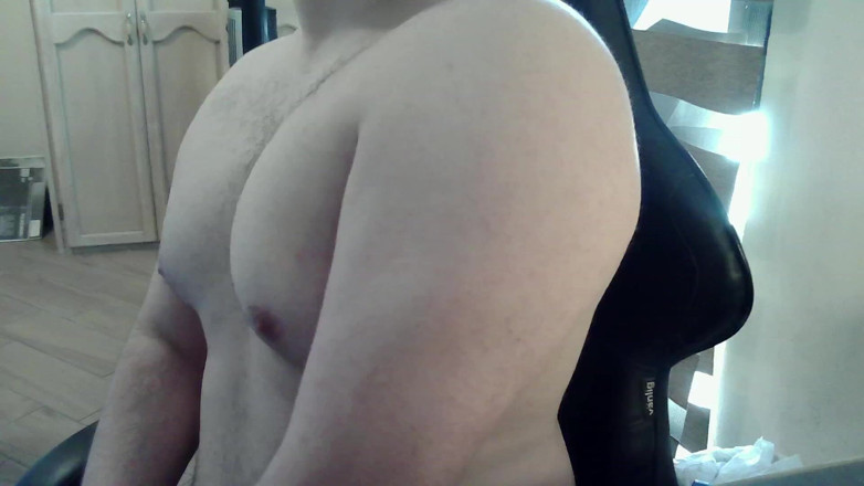 Himbo_Fox: Camboy cơ bắp tập thể dục trên cơ thể của...