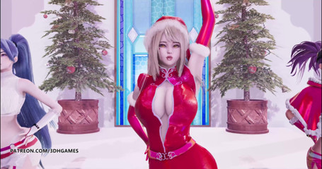 3D-Hentai Games: [MMD] Tutto ciò che voglio per natale sei tu Ahri...