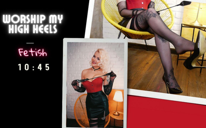 Marlene Moore: 내 하이힐을 숭배해. 신발 페티쉬. JoI - 자위 지침