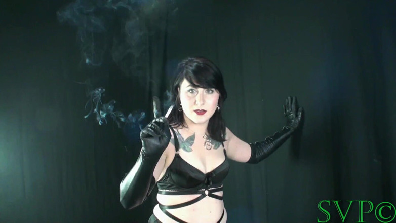 Wicked smoking stepsisters: Diana Smoking and Training Her Boyfriend Is Her Favorite Thing