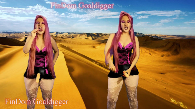 FinDom Goaldigger: Strap-on JOI