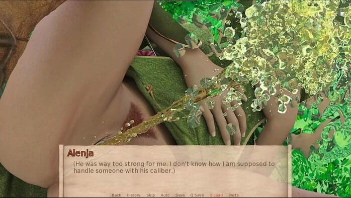 Visual Novels: Приключения Alenjas, часть 13