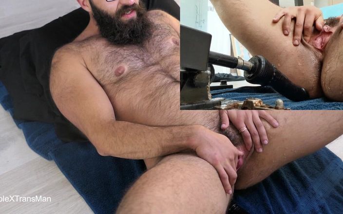 TripleXTransMan: Spruta på knullmaskinen