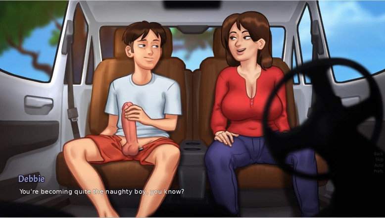 XXX Games Bunk: Letní sága - Hratelnost - Roleplay - Debbie - Sex v autě