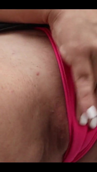 Rubbing My Itty Bitty Kitty in an Itty Bitty Thong