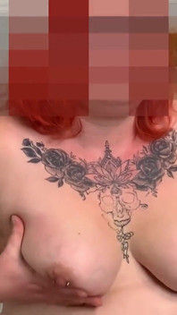 Massage and Oil the Breasts