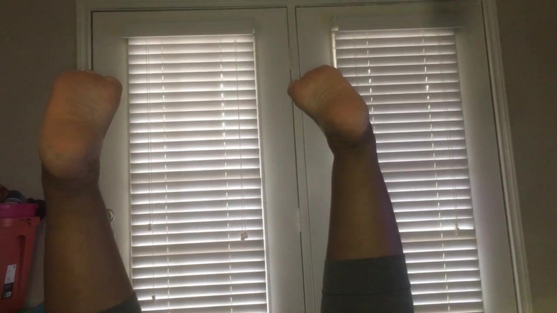 Dirty Diana Fetishes: I told to raise that leg up so i can...