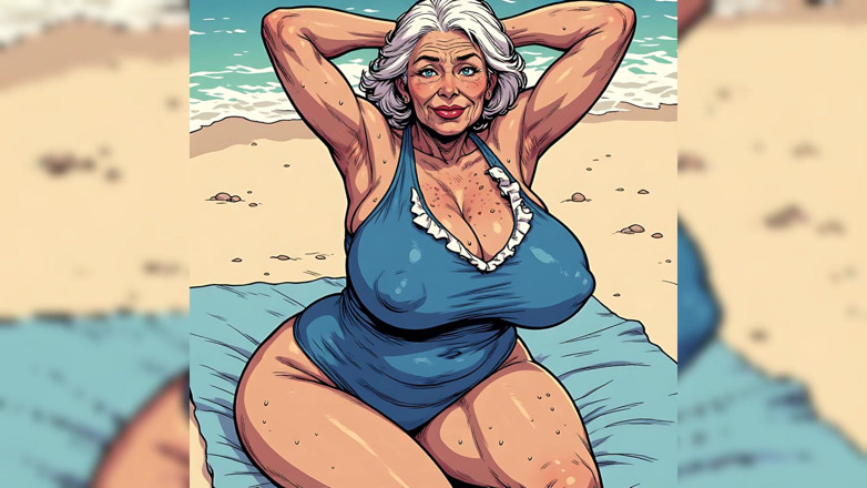 AI Porn: Chicas lindas y sexys de la playa