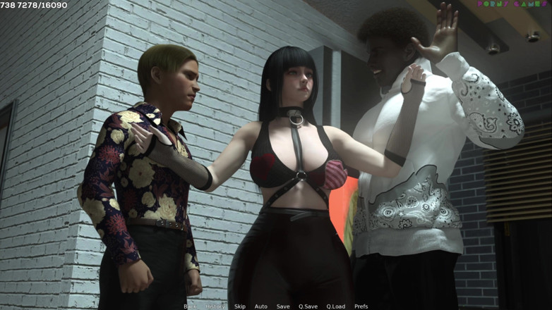 Porny Games: Shadows of Desire av Shamandev - Söt MILF blir creampied av...