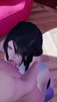 3D Horny Slut Sexy Asian Babe Got Fucked so Hard by Big Dick