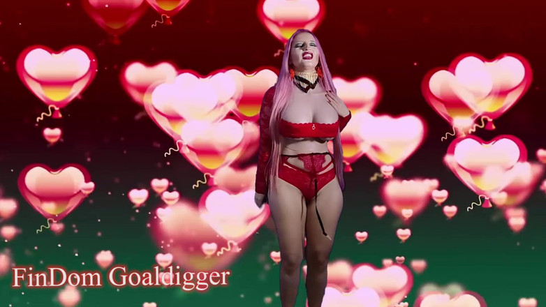 FinDom Goaldigger: 그 클립은 거울에서 자위하는 것에 관한 것입니다.