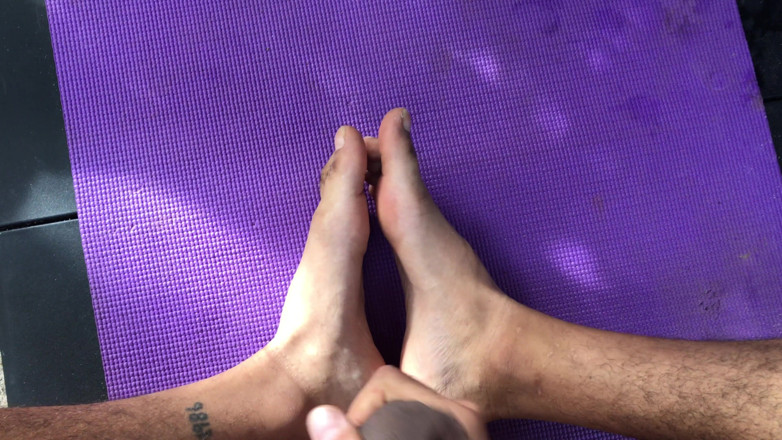 Arthur Eden aka Webcam God: POV foot fetish (4K)