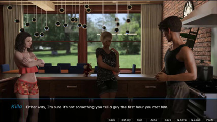 Visual Novels: Profumo d'estate parte 8 (percorso della fidanzata)