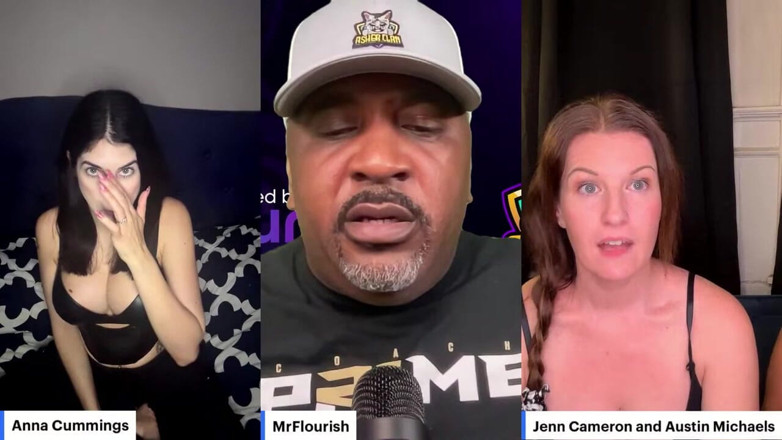 Mr Flourish Live: Mrflourish Podcast "The Morning After" s hostem dospělé hvězdou Annou Cummings