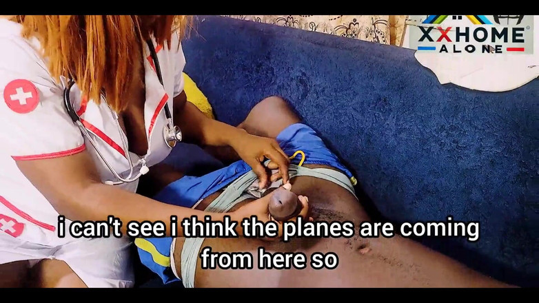 Home Alone: Jururawat palsu bursty pelanggannya