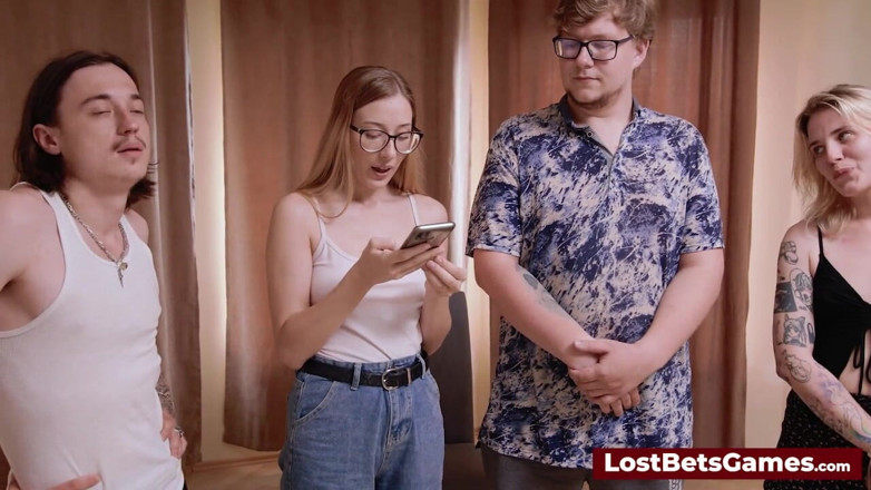 Lost Bets Games: Strip Musical Chairs with Angelina Mary Dean and Maks