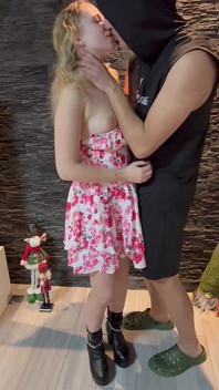 Mlada Sexy Blondina Vyfajci Do Konca
