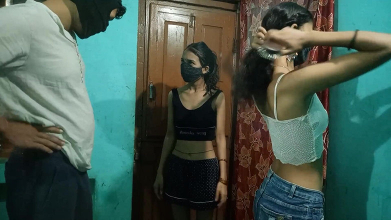 Raitorani: Two Girls and a Boy College Classmates Threesome