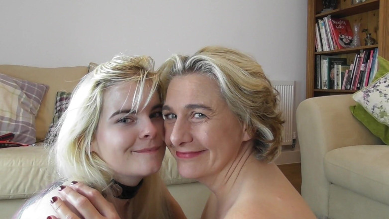 Camilla Creampie Girls: Camilla and Ramona on the rug