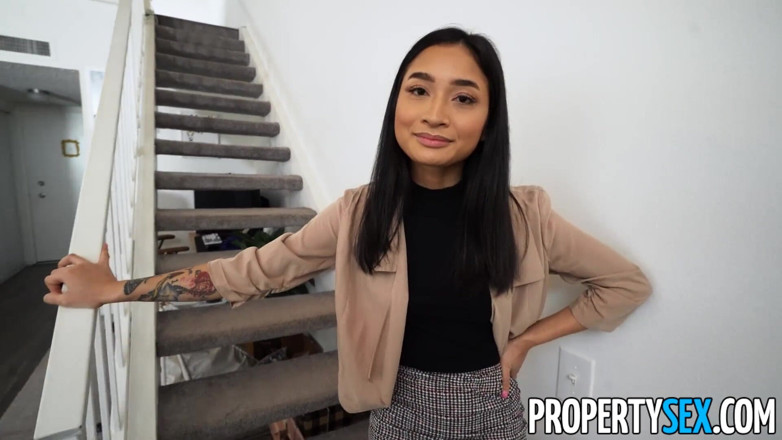 Property sex: Realtor Asia broke Avery Black Pays Contractor Dengan Deepthroat &amp; Pancutan...