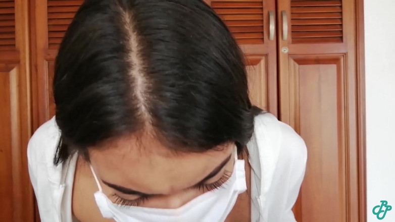 Catalina Days: Латексные перчатки и хирургическая маска (поедание спермы)