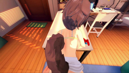Hentai Smash: Vtuber Inugami Korone zostaje zerżnięta na pieska z POV, połyka ładunek...