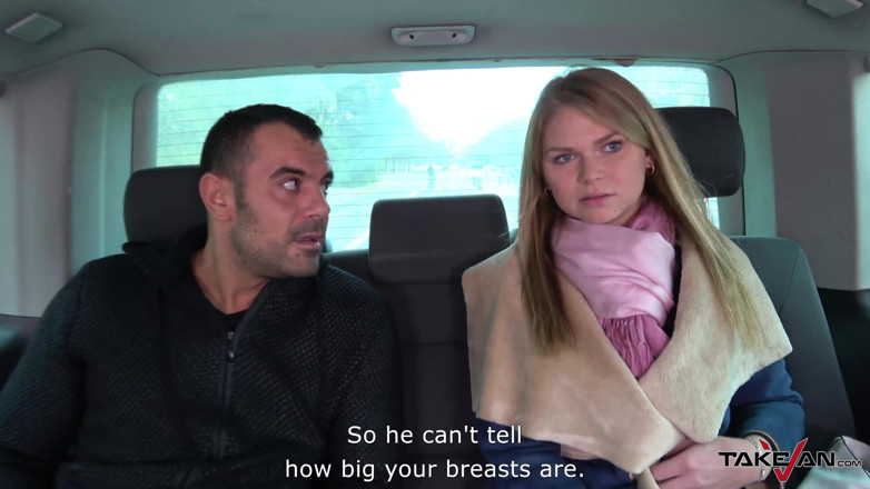 Take Van: Stranger offre un giro alla carina bionda smarrita e la...