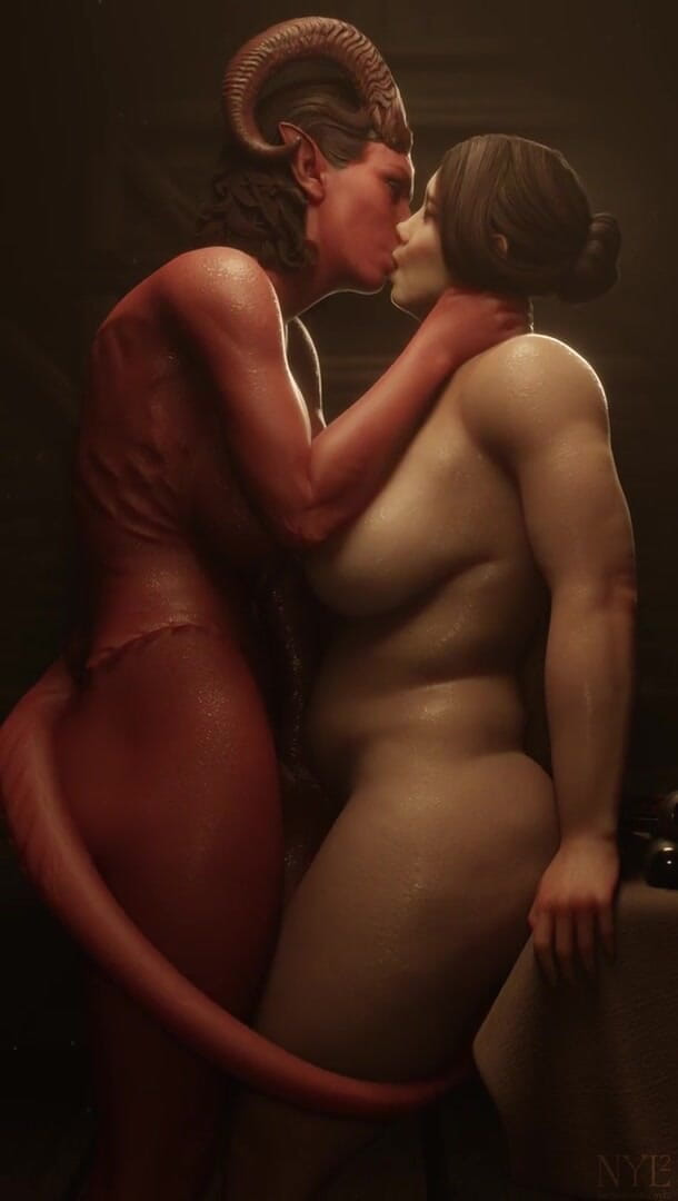 Velvixian3Futanari: Демонические поцелуи (фута-шмель)