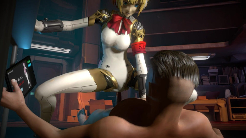 Wraith ward: Menguji Fitur Seks Aigis - Persona 3 Parodi