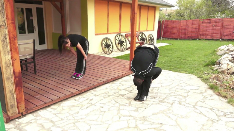 Saboom: Bijou Sweats in the Gym