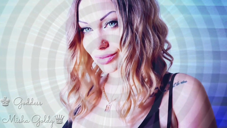 Goddess Misha Goldy: Büyüleyici asmr ve göz teması! İnsandan nesne dönüşümüne! Amacın mastürbasyon yapmak...