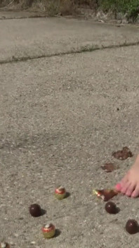 Crushing Girl Outdoor Chocolate Soles