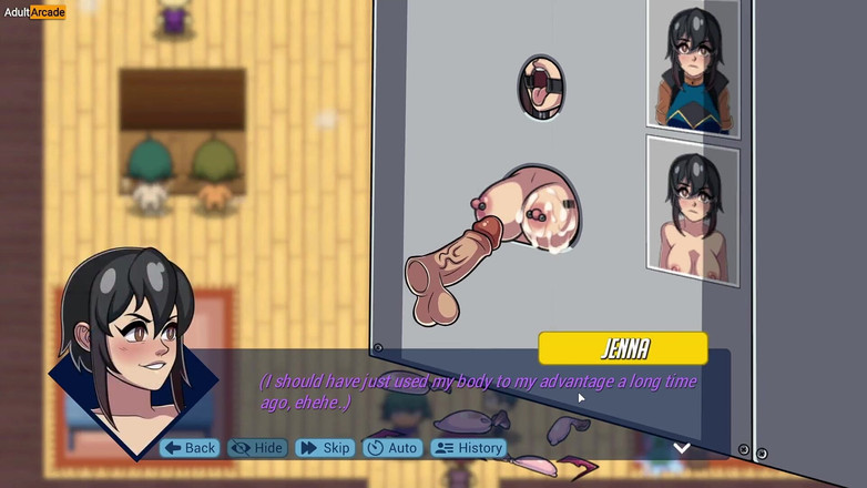 LewdArcade: Third Crisis Porn Game Gallery [part 02] Jenna - Townhall Sex Seances Collection